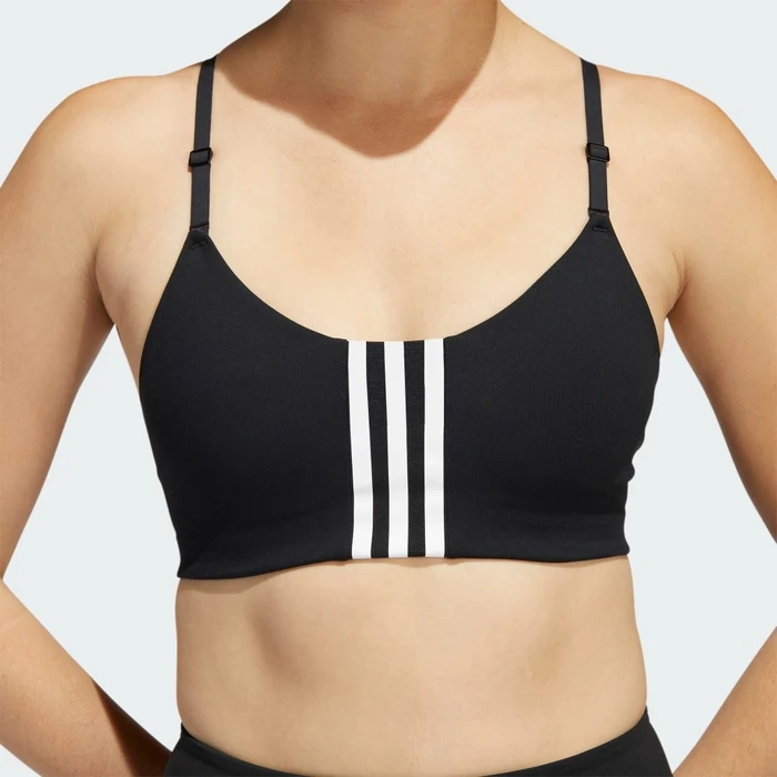 adidas Aeroimpact Training Light-Support Sport-BH black/white (Damen)