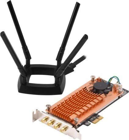 QNAP QWA-AC2600, 2.4GHz/5GHz WLAN, PCIe x1