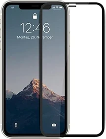 Woodcessories Panzerglas 3D für Apple iPhone X/XS schwarz