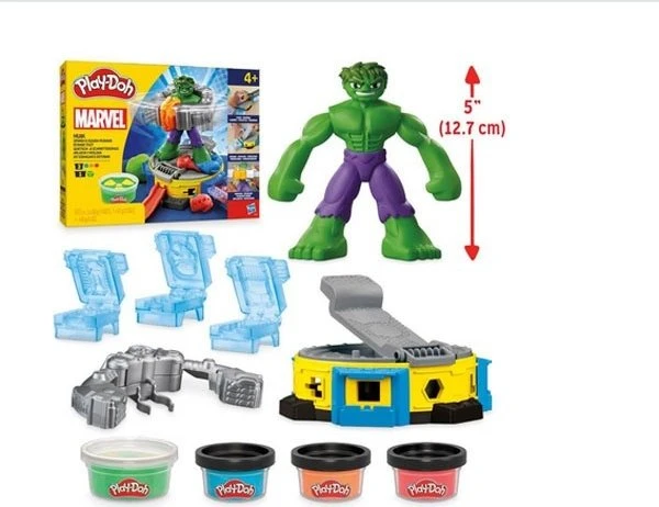 Hasbro Play-Doh Marvel Hulk Quetsch- & Schmetterspaß