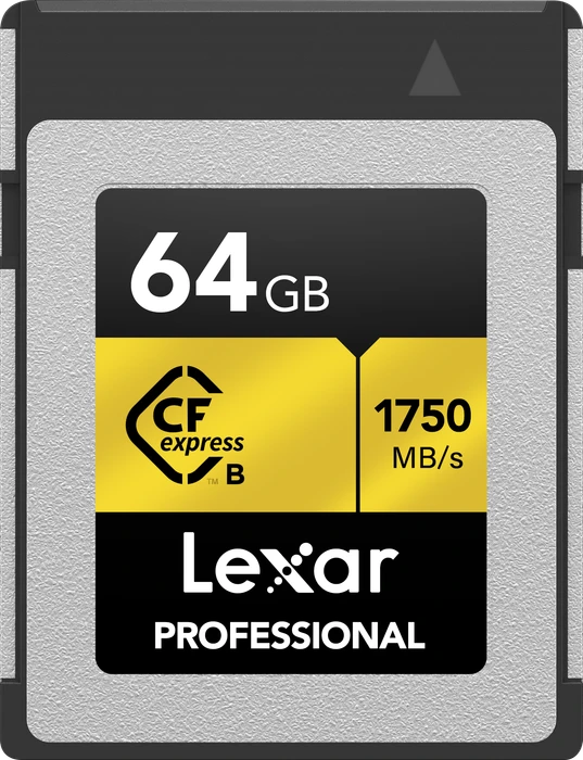 Lexar Professional GOLD R1750/W1000 CFexpress 2.0 Type B 64GB