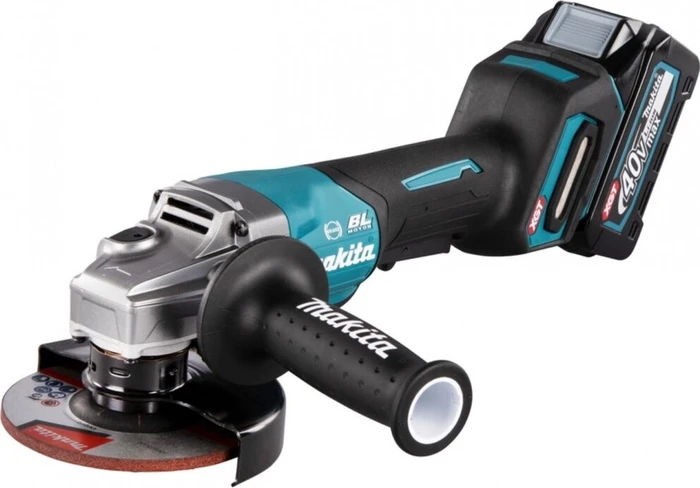 Makita GA013GM201 XGT Akku-Winkelschleifer inkl. MAKPAC + 2 Akkus 4.0Ah