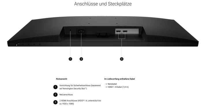 Dell 27 Monitor SE2726H, 27"