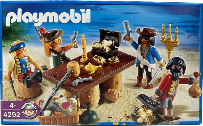 playmobil Pirates Piratenbande mit Beuteschatz