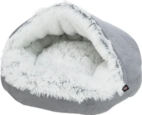 Trixie Höhlenbett Harvey, Ø55cm, grau/weiß