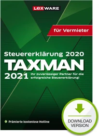 Lexware Taxman 2021 für Vermieter, ESD (deutsch) (PC)