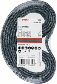 Bosch Professional N480 Best for Inox Schleifband fein, 6x457mm, 10 Stück