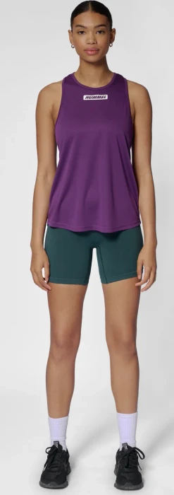 hummel lTE Tola Tanktop Funktionsshirt ärmellos imperial purple (Damen)