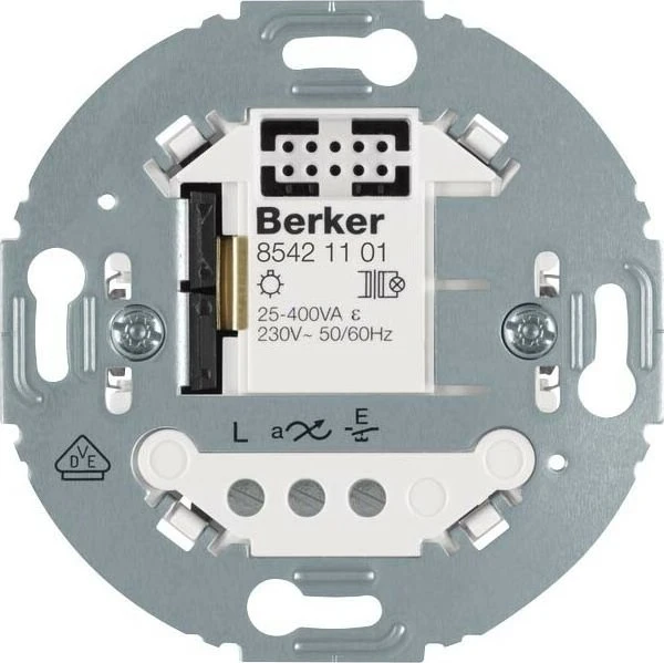 Berker Universal Tastdimmer 1fach (R,L,C,LED), Tragring rund