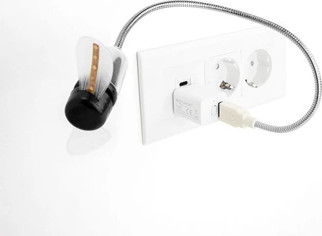 DeLOCK WLAN EasyUSB Smart Schalter MQTT, 1x USB-A