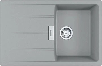 Franke Centro CNG 611-78 Fragranit Einbau Becken reversibel steingrau