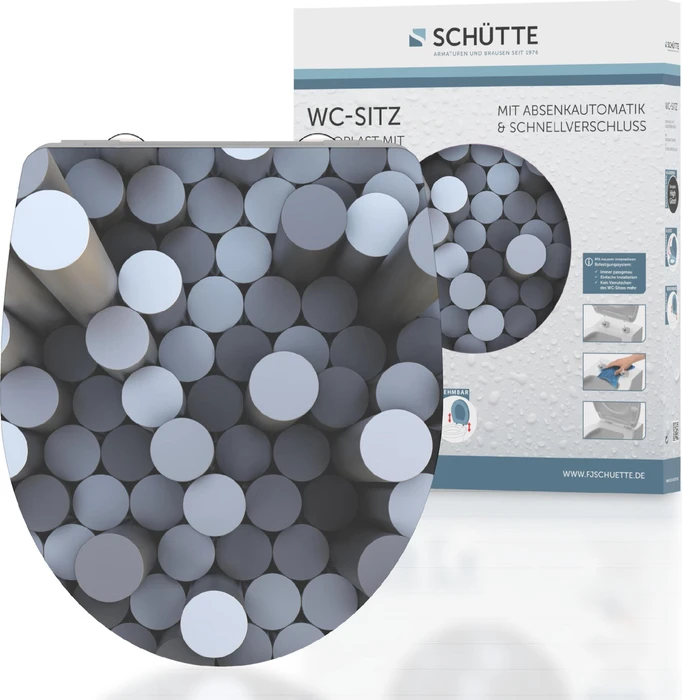 Schütte Duroplast WC-Sitz mit Absenkautomatik