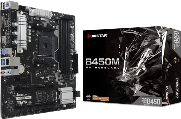 Biostar B450MX-S (AMD AM4)