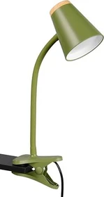 Trio Pongo LED-Klemmleuchte grün
