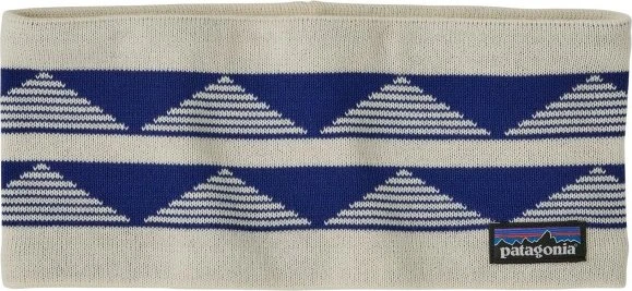 Patagonia Powder Town Stirnband hut tripper stripe: birch white
