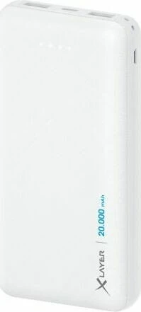 XLayer Powerbank Micro 20000mAh weiß