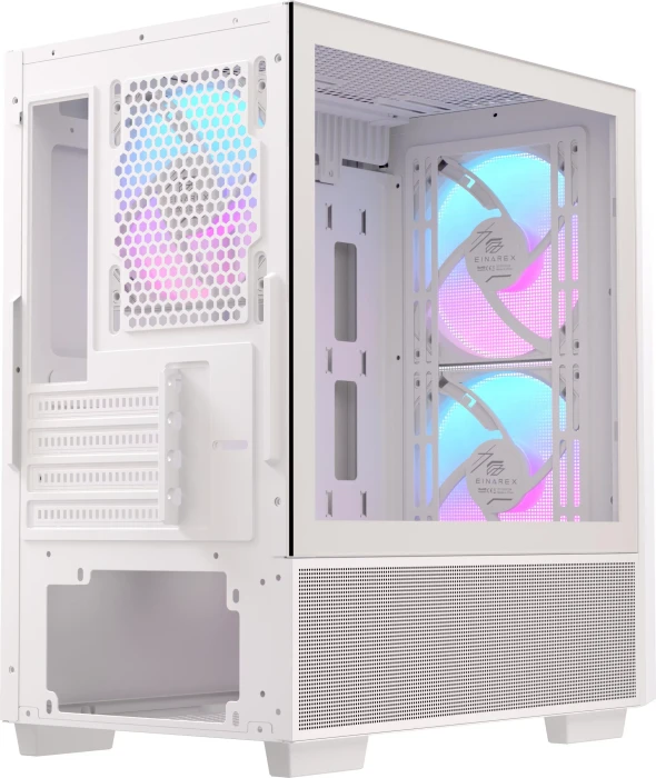 Einarex Pulse PM150 RGB White, weiß, Glasfenster