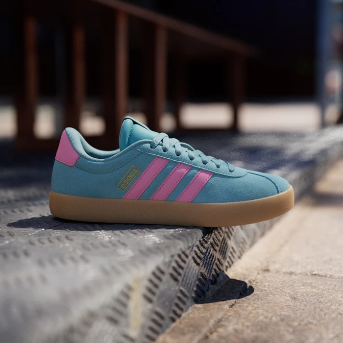 adidas VL Court 3.0 mint ton/bliss pink/gold metallic (Damen)