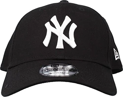 New Era 9FORTY New York Yankees Essential Kappe schwarz