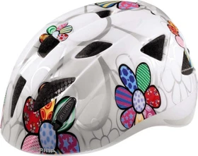 Alpina Ximo Flash Kinderhelm white flower