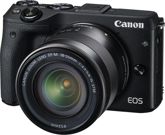 Canon EOS M3 mit Objektiv EF-M 18-55mm 3.5-5.6 IS STM