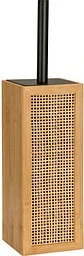 Wenko Allegre WC-Garnitur braun Holz