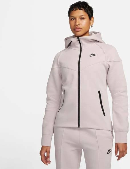 Nike Sportswear Tech Fleece Windrunner Hoodie platinum violet/black (Damen)