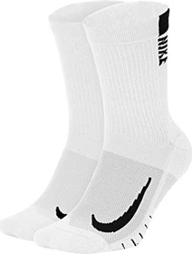 Nike Multiplier Laufsocken weiß/schwarz, 2 Paare
