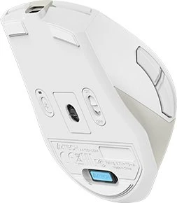 A4Tech FSTYLER FB45CS Air2 Dual Mode Silent Mouse, Cream Beige, USB/Bluetooth