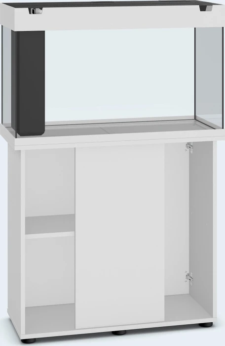 Juwel Rio 125 LED Aquarium-Set mit Unterschrank, weiß/weiß, 125l