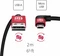 Equinux tizi Querdenker/in, USB-A 2.0/USB 2.0 Micro-B, rot/schwarz, 2m Vorschaubild