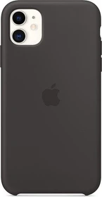 Apple Silikon Case für iPhone 11 schwarz