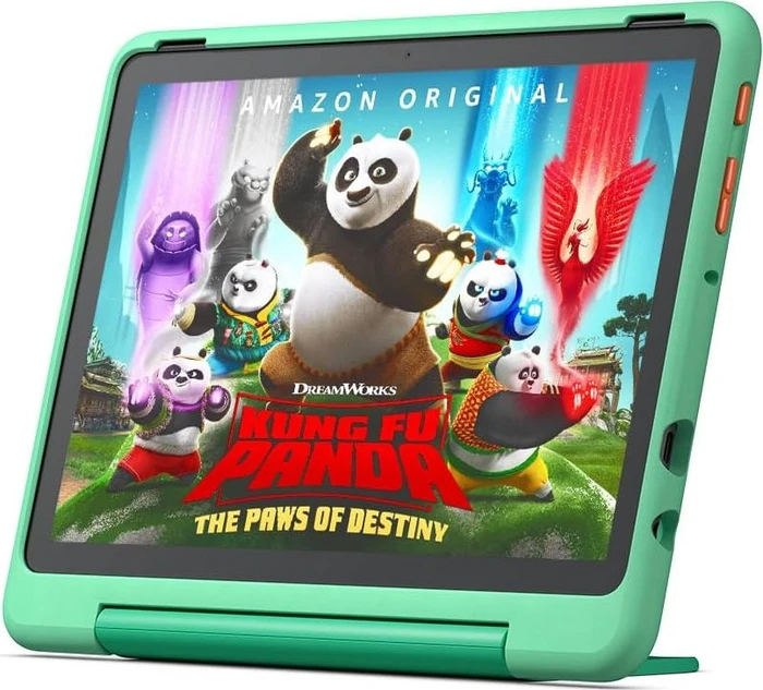 Amazon Fire HD 10 KFTUWI 2023, ohne Werbung, mintgrün, 32GB, Kids Pro Edition