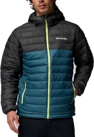 Columbia Powder Lite II Hooded Insulated Jacke everblue/shark (Herren)