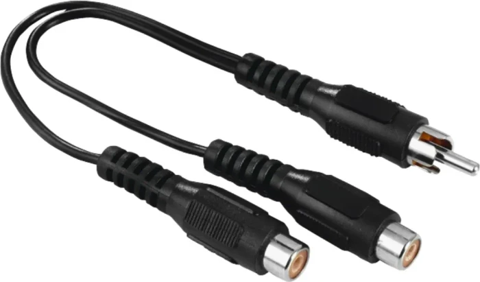 Hama Subwoofer Adapterkabel 1x Cinch [Stecker] auf 2x Cinch [Buchse]