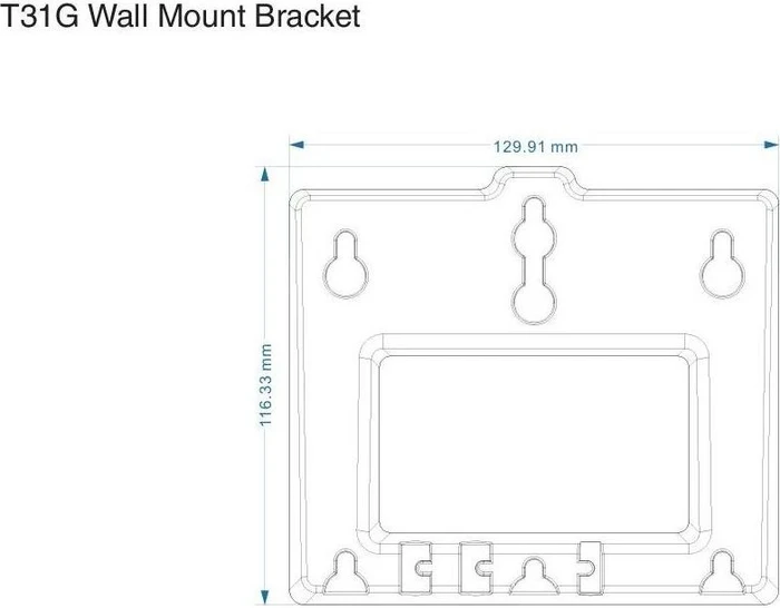 Yealink Wandhalterung für T31/T31G/T31P