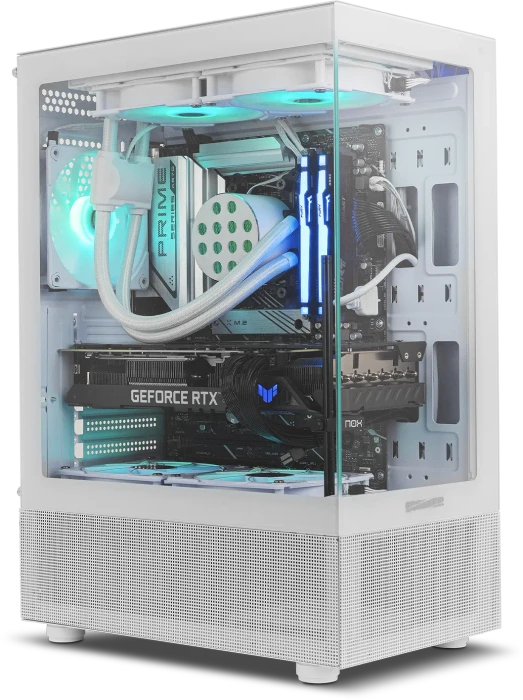 Nox Xtreme Hummer Vision White, weiß, Glasfenster