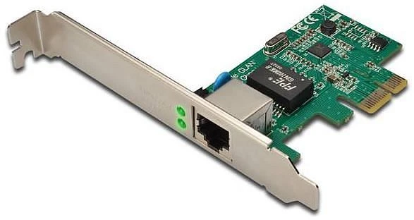 Digitus LAN-Adapter, RJ-45, PCIe 1.1 x1