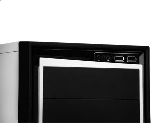 NZXT Source 210 weiß, schallgedämmt