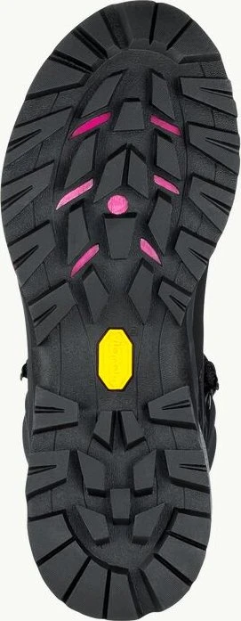 Jack Wolfskin Force Trekker Texapore Mid black/pink (Damen)