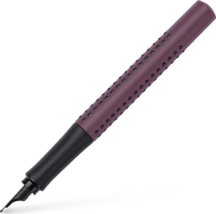 Faber-Castell Füller Grip Edition berry, rechte Hand/linke Hand, fein