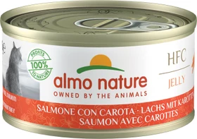 almo nature HFC Jelly Cats, Lachs mit Karotten, 1.68kg (24x 70g)