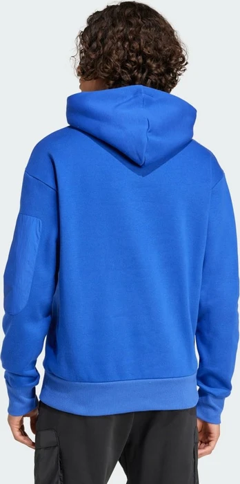 adidas City Escape Fleece Hoodie semi lucid blue (Herren)