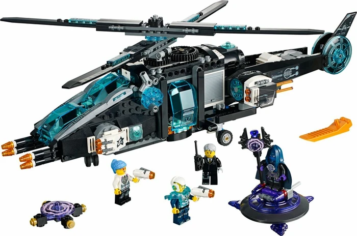 LEGO Ultra Agents - UltraCopter vs. AntiMatter
