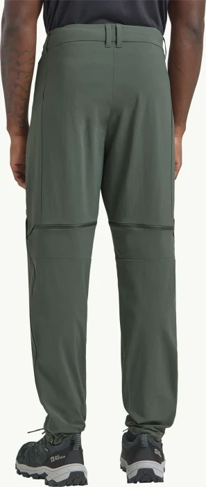 Jack Wolfskin Hikeout Zip Away Zip-Off Hose lang slate green (Herren)