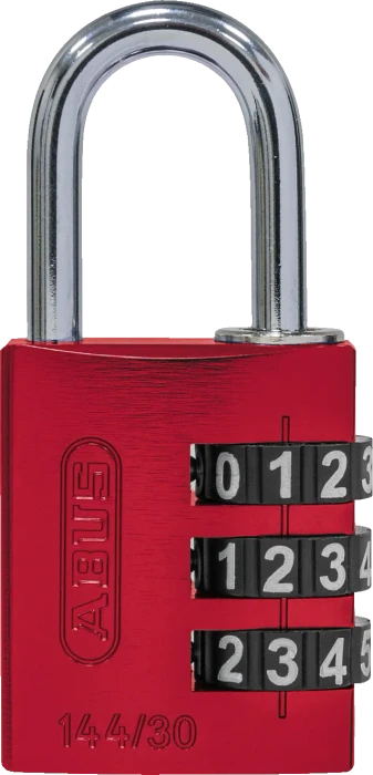ABUS 144/30 rot, Zahlenschloss