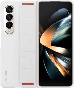 Samsung Silicone Grip Cover für Galaxy Z Fold 4 weiß