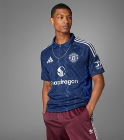 adidas Manchester United 2024/2025 Auswärtstrikot night indigo (Herren)