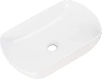 Fackelmann New York Keramik Aufsatz-Waschbecken 50cm weiß