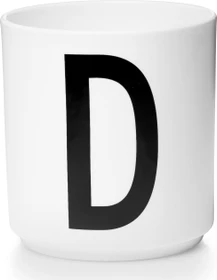 Design Letters Persönlicher Porzellanbecher A-Z Buchstabe D 250ml
